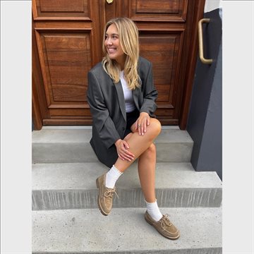 Copenhagen Shoes - The Walk Suede - Bisquit